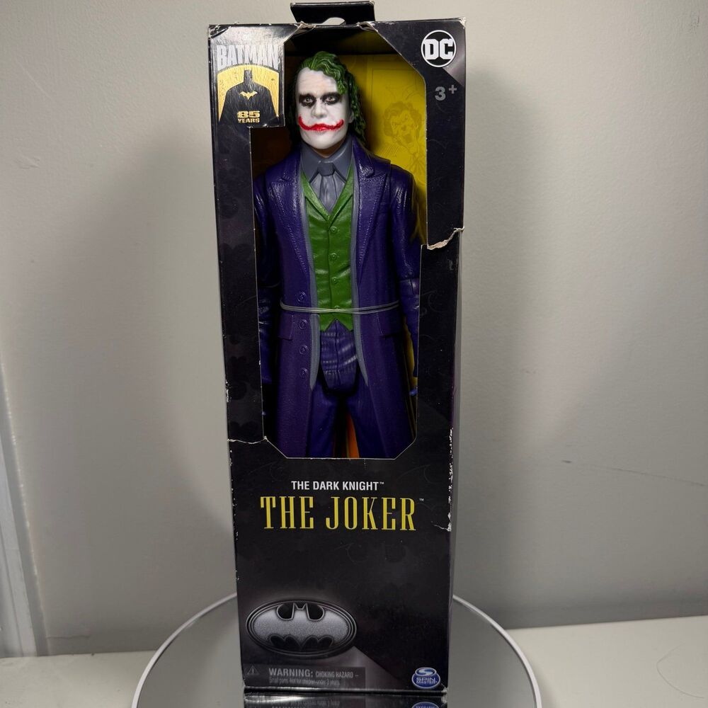 2024 Spin Master - Batman 85th - THE JOKER (The Dark Knight, HEATH LEDGER) 12in